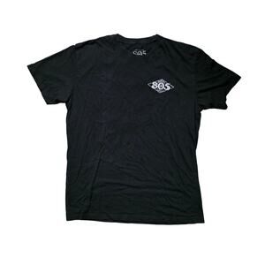805 Firestone Walker T-Shirt Mens L Black Graphic